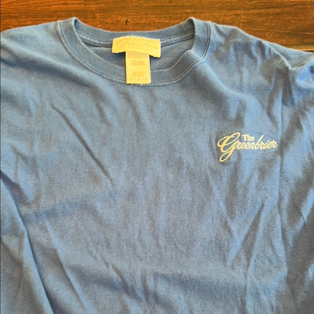 The Greenbrier Women's Blue Long Sleeve Tee
